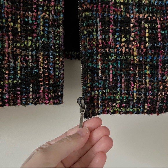 Cold water creek blazer 12 tweed zip up like new - Picture 4 of 7